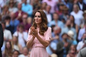 Duchess of Cambridge At Wimbledon Mens Final