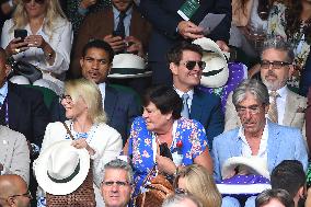 Tom Cruise At Wimbledon Mens Final