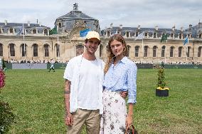 Constance Jablonski Attends A Jumping Event - Chantilly