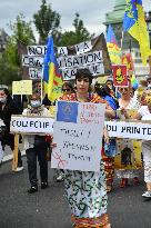 Demonstration Against Anti-Kabyle Racism in Algeria - Paris
