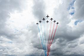 Aerial Practice Session Prior To July 14 Bastille Day Parade - Paris