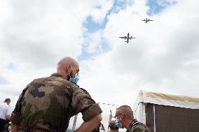 Aerial Practice Session Prior To July 14 Bastille Day Parade - Paris