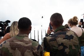 Aerial Practice Session Prior To July 14 Bastille Day Parade - Paris