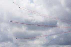 Aerial Practice Session Prior To July 14 Bastille Day Parade - Paris