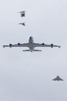 Aerial Practice Session Prior To July 14 Bastille Day Parade - Paris