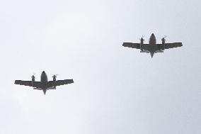 Aerial Practice Session Prior To July 14 Bastille Day Parade - Paris