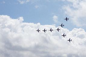 Aerial Practice Session Prior To July 14 Bastille Day Parade - Paris