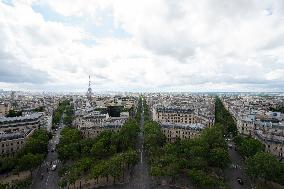 View Of Paris From The Top Of The Arc Of Triumph - Paris