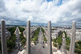 View Of Paris From The Top Of The Arc Of Triumph - Paris