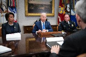 President Joe Biden Delivers Remarks on Reducing Gun Crimes