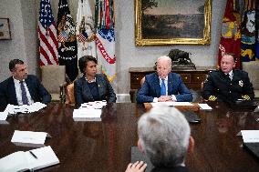 President Joe Biden Delivers Remarks on Reducing Gun Crimes