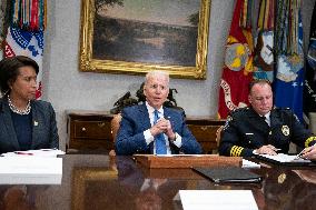 President Joe Biden Delivers Remarks on Reducing Gun Crimes