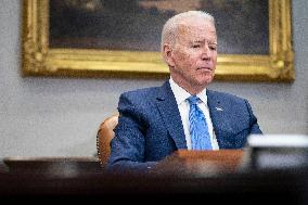 President Joe Biden Delivers Remarks on Reducing Gun Crimes