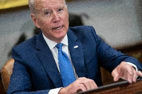 President Joe Biden Delivers Remarks on Reducing Gun Crimes
