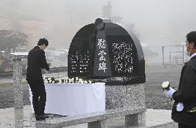 3rd anniv. of Gunma rescue helicopter crash