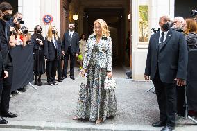 Arrivals -  Balenciaga fashion show - Paris Nb