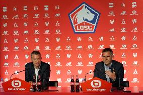 LOSC New Head Coach Jocelyn Gourvennec - Lille