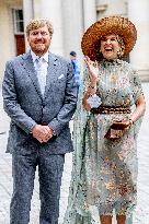 Dutch Royals Visit To Humboldt Forum Museum - Berlin
