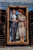 Dutch Royals Visit To Humboldt Forum Museum - Berlin