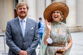 Dutch Royals Visit To Humboldt Forum Museum - Berlin