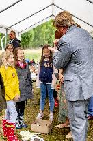 Dutch Royals Visit To Conservation Area Landschaftspark Herzberge - Berlin