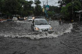 Heavy Rain Causes Flood In Kolkata - India
