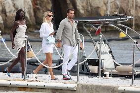 Frida Aasen At The Eden Roc - Antibes