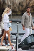 Frida Aasen At The Eden Roc - Antibes