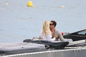 Frida Aasen At The Eden Roc - Antibes