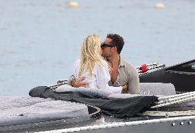 Frida Aasen At The Eden Roc - Antibes