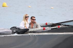 Frida Aasen At The Eden Roc - Antibes