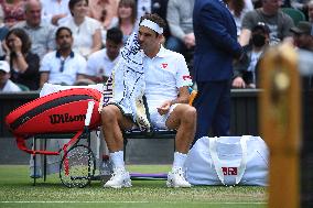 Wimbledon - Federer Ousted