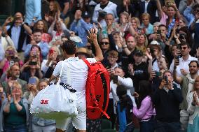 Wimbledon - Federer Ousted