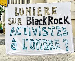 BlackRock Siege Occupation Activists Trial - Paris