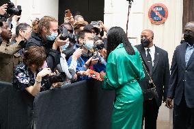 PFW - Balenciaga Dinner Arrivals