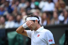 Wimbledon - Federer Ousted