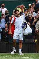 Wimbledon - Federer Ousted