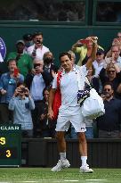 Wimbledon - Federer Ousted