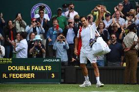 Wimbledon - Federer Ousted