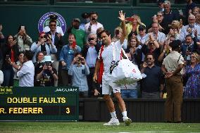 Wimbledon - Federer Ousted