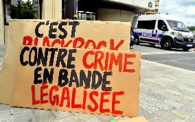 BlackRock Siege Occupation Activists Trial - Paris