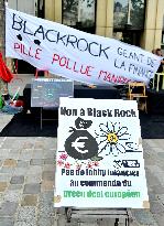 BlackRock Siege Occupation Activists Trial - Paris