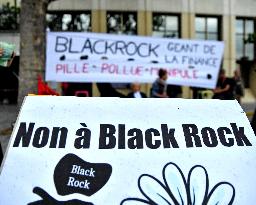 BlackRock Siege Occupation Activists Trial - Paris