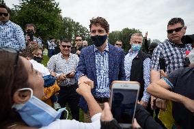 PM Trudeau Visits Coquitlam - British Colombia