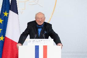 Ceremony To Celebrate Edgar Morin's 100th Birthday - Paris