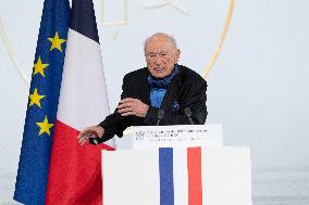 Ceremony To Celebrate Edgar Morin's 100th Birthday - Paris