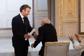 Ceremony To Celebrate Edgar Morin's 100th Birthday - Paris