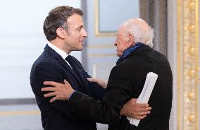 Ceremony To Celebrate Edgar Morin's 100th Birthday - Paris