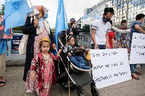 Demonstration Against The Uyghur Genocide - Brussels