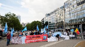 Demonstration Against The Uyghur Genocide - Brussels